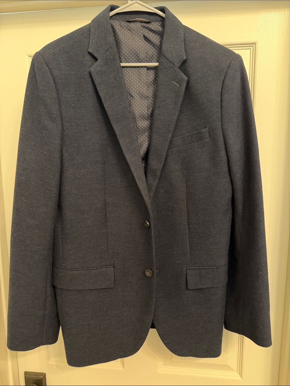 Banana Republic Dark Navy Two-Button Sport Coat